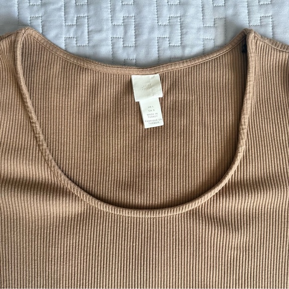 H&M Cropped Ribbed Top - Picture 6 of 9